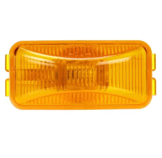 Weekend Sale Truck-Lite 15 Series 1 Bulb Yellow Rectangular Incandescent Marker Clearance Light 12V - Bulk Pkg - 15200Y3