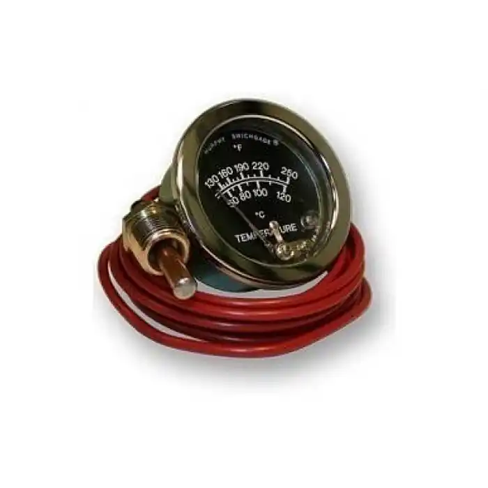 Mechanical 130-250F Temperature Murphygage 2.5 in. w/ 10 Ft Capillary - Without Contact - 25TG-250-10-1/2 by Murphy No Minimum Order