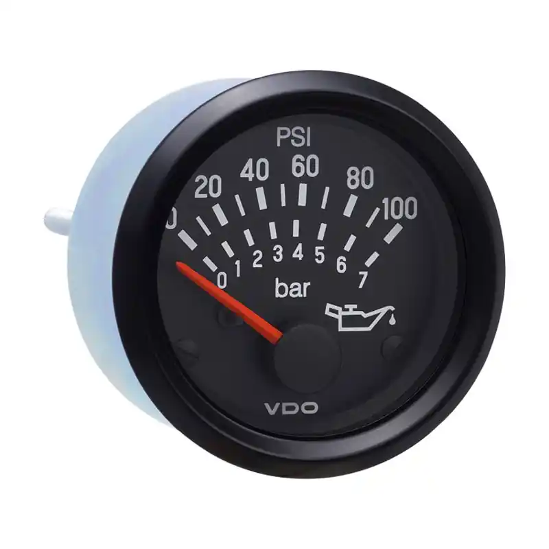 Best Seller VDO Cockpit International 100 PSI/7 Bar Oil Pressure Gauge 12V Use with VDO Sender - 350 905