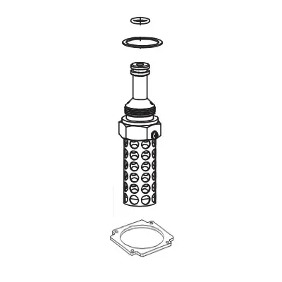 Genuine Alemite Nozzle Kit 2.3 CFM for M-Series Oil Mist Generator - 393797-8