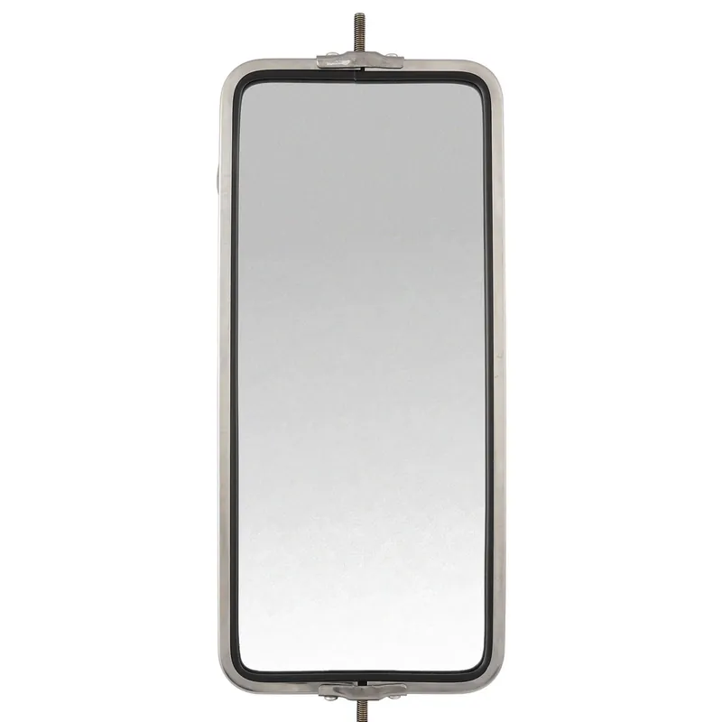 Limited Edition Truck-Lite 7 x 16 in. Silver Stainless Steel OEM Style West Coast Heated Mirror - 97827