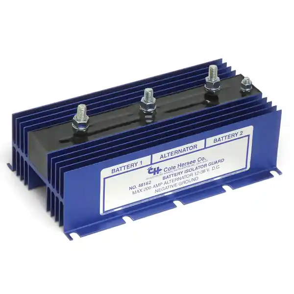 Save Now Cole Hersee Diode Battery Isolator 200 Amp 36VDC - Boxed - 48162