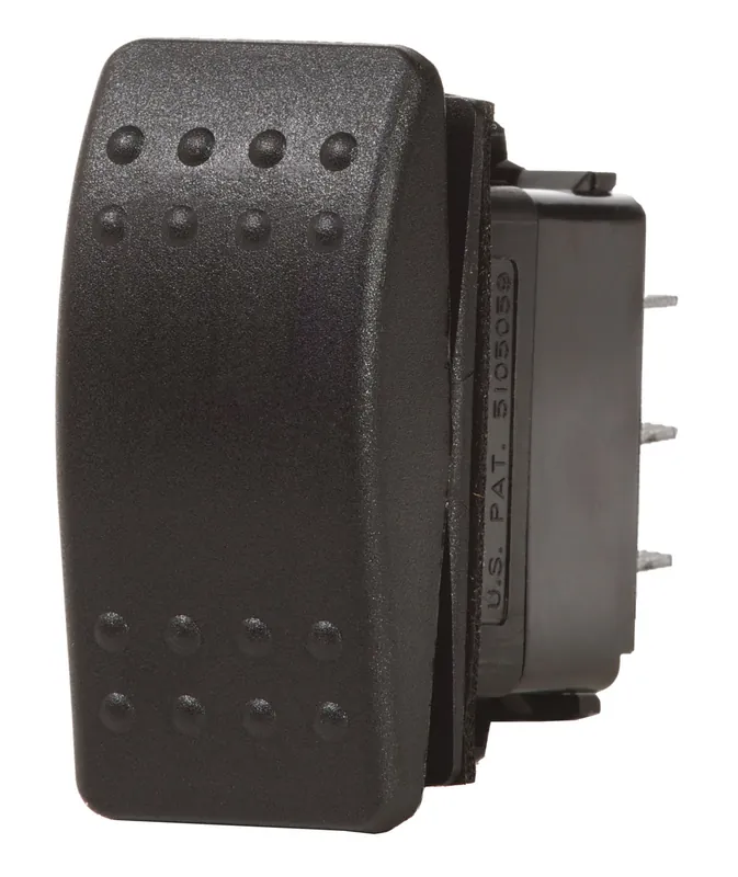 Special Discount Blue Sea Systems Contura II Rocker Switch SPST Black OFF-ON 12/24V - 7930