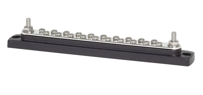Blue Sea Systems 20 Gang Common 150A BusBar 48V DC - 2302 Exclusive