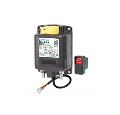 Professional Grade Blue Sea Systems ML-RBS 500A Remote Battery Switch with Manual Control 24V DC - 7702