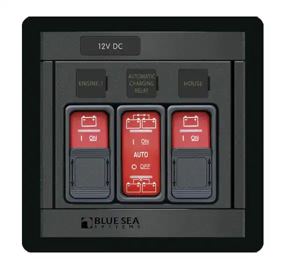 Blue Sea Systems 2 RBS and 1 ACR Remote Control Panel 360 12/24V DC - 1147 Latest
