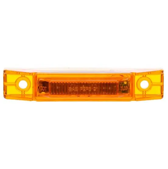 Wholesale Truck-Lite 35 Series 2 Diode Yellow Rectangular Military LED Marker Clearance Light Kit 12-24V - 35004Y
