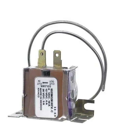 MEI Preset Thermostatic Switch 12V with 12 in. Capillary - 1342 Hot Deal