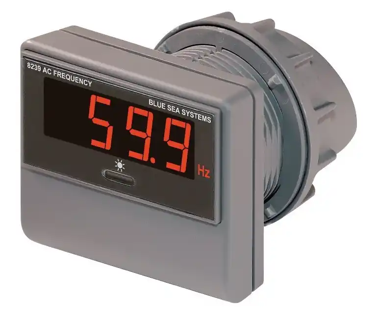 New Arrival Blue Sea Systems AC Digital Frequency Meter 40 to 90 Hertz - 8239