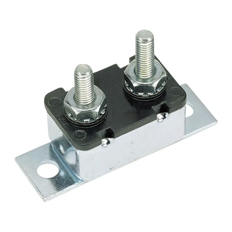 Seasonal Sale Littelfuse Cole Hersee 30055-50-BX Type I Circuit Breaker 50 Amp 12V with Bracket - Boxed - 30055-50