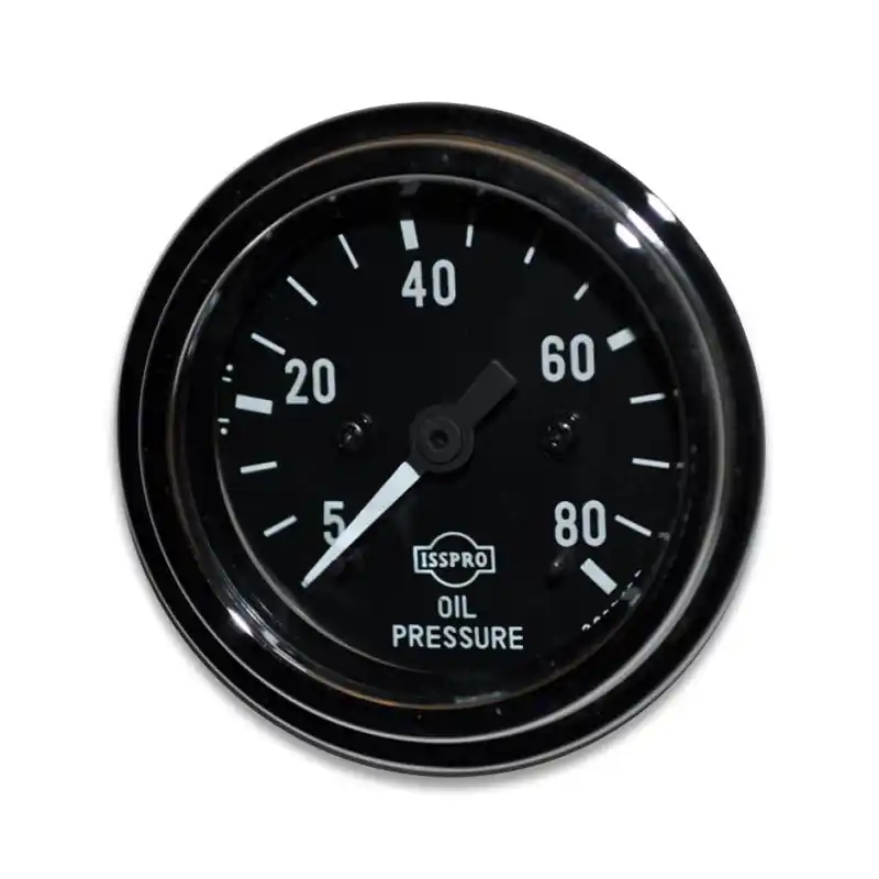 ISSPRO - Mechanical Oil Pressure Gauge, 80psi, 2-1/16in - R8700 Wholesale