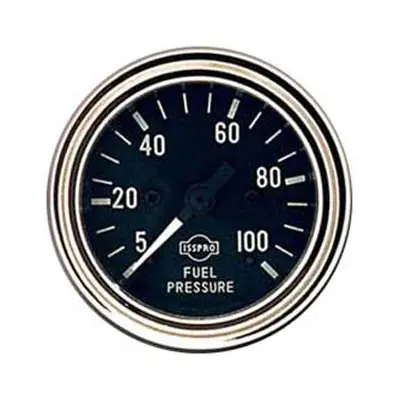 ISSPRO Mechanical Fuel Pressure Gauge 100 PSI 2-1/16 in. - R8707 Premium