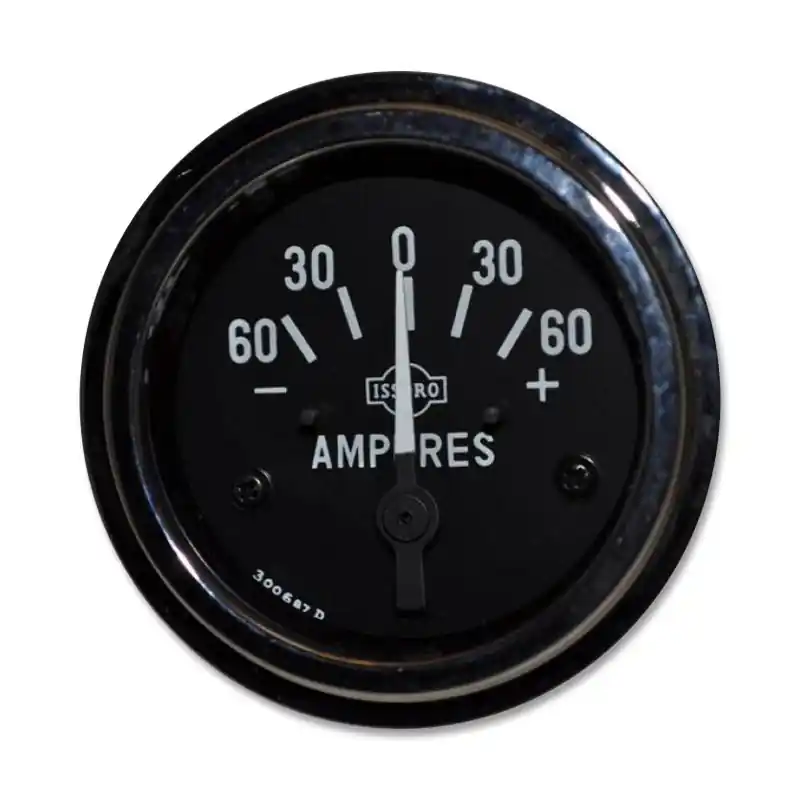 ISSPRO Ammeter Gauge Chrome 60-0-60 2-1/16 in. - R8766 Don’t Miss Out