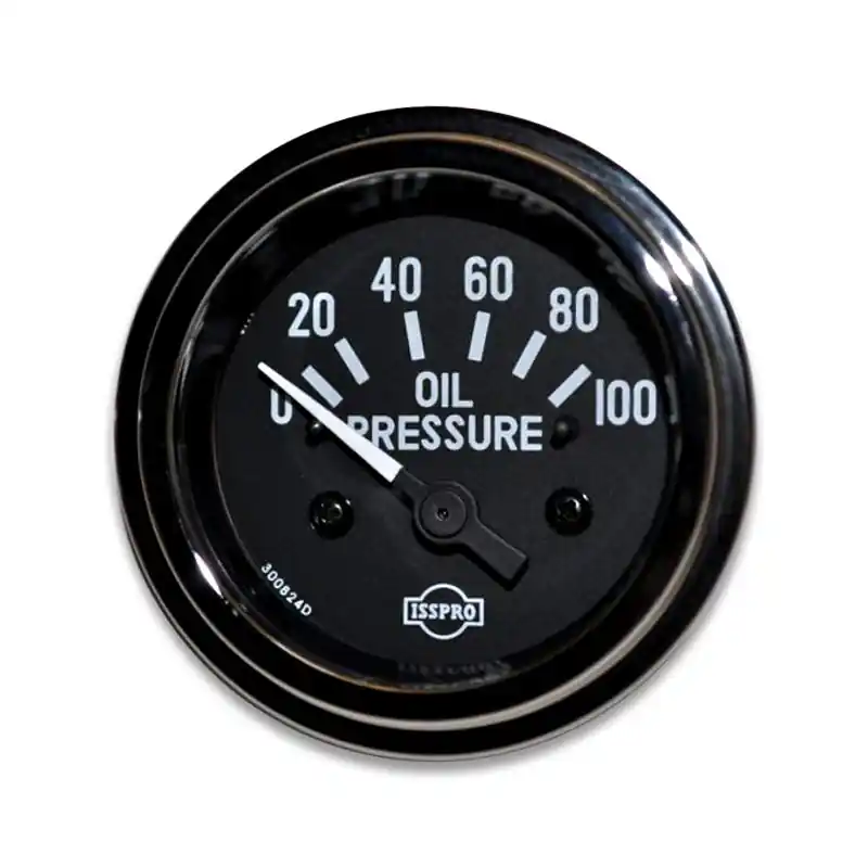 ISSPRO Electrical Oil Pressure Gauge 100 PSI 2-1/16 in. - R8721 Modern