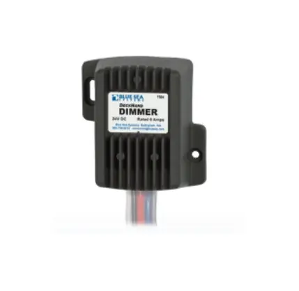 Free Shipping Blue Sea Systems Deckhand Decklight Dimmer 24V DC 6A with Rocker Switch - 7504