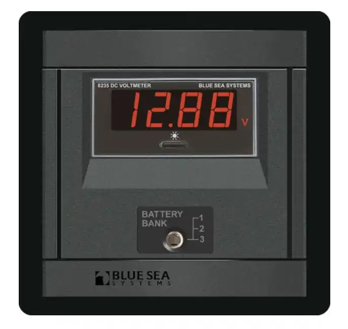 Flash Sale Blue Sea Systems DC Digital Voltmeter Panel 12V DC - 1474