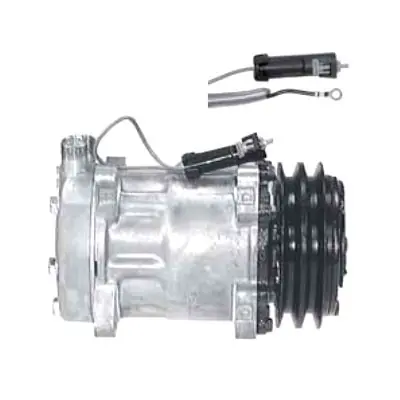 MEI Sanden SD7H15HD A/C Compressor 24V with 2 Grooves - 5752 Instant Buy