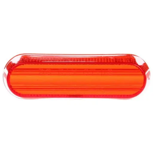 Wholesale Truck-Lite Red Oval Acrylic Replacement Lens for Do-Ray Lights, Grote and Signal-Stat - 99041R