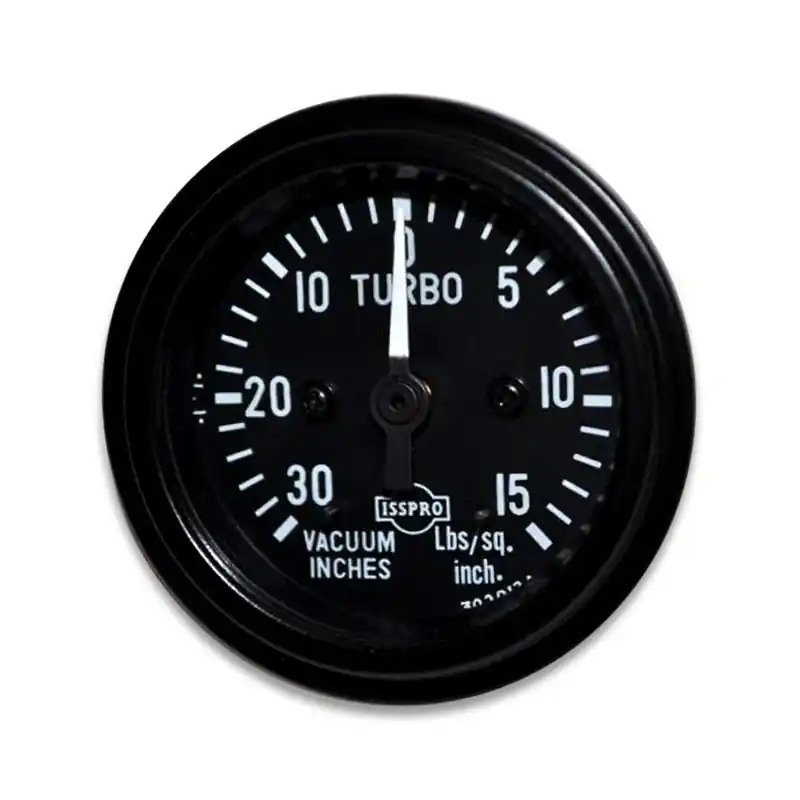 ISSPRO Mechanical Vacuum Turbo Boost Gauge 2-1/16 in. - R8870 Bulk Order