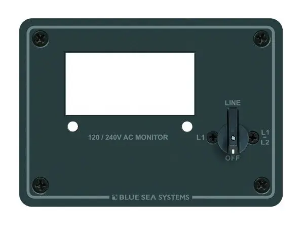 Blue Sea Systems 120/240 AC Digital Meter Panel - 8410 Express Delivery