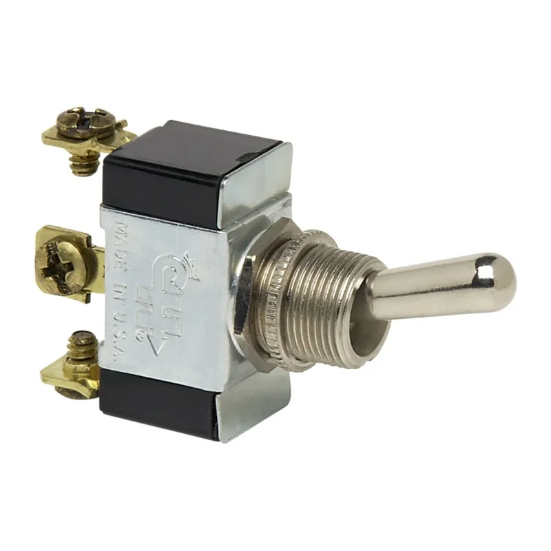 Trusted Brand Littelfuse Cole Hersee 5586 Standard Heavy Duty Toggle Switch SPDT On-Off-On - Bubble Pack
