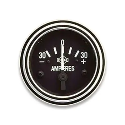 ISSPRO Ammeter Gauge 30-0-30 2 1/16 in. Chrome - R8768 No Minimum Order