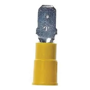 3M MTV10-250Q Standard Male Disconnect Terminal 12-10-AWG Yellow Highland Clearance