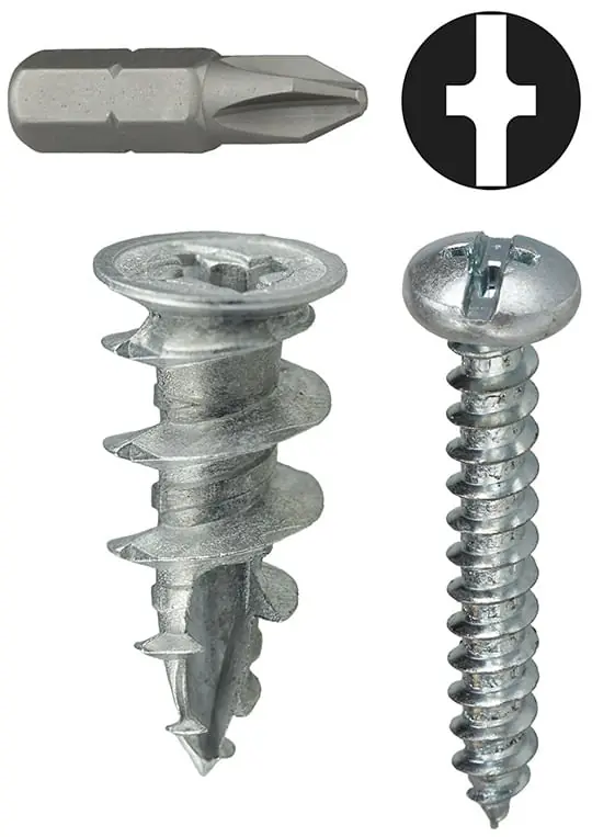 Fresh Stock Dottie WDK8 Zinc Alloy Anchor Kit #8 x 1-1/4-Inch