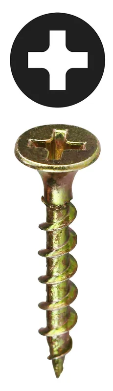 One Day Deal Dottie WRT62 Yellow Zinc Steel Phillips Drive Bugle Head Drywall Screw #6 x 2-Inch