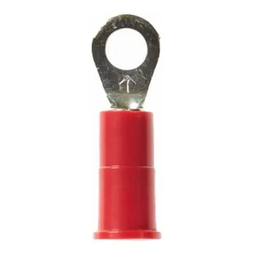 3M RV18-6Q Vinyl Insulation Tin Plated Electrolytic Copper Ring Terminal 22-18-AWG #6 Highland Premium