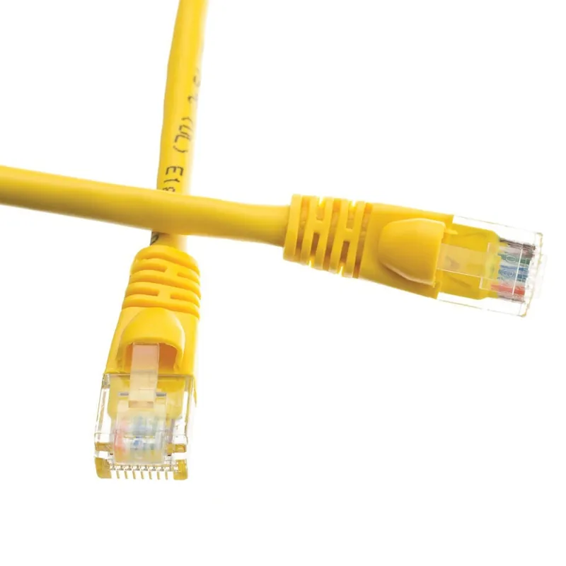 Worldwide Shipping 15FTC5EYEL Category 5e Patch Cord 15-ft
