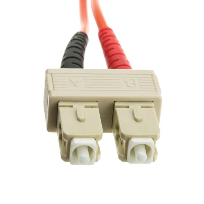 1MLCLC50MIC LC/LC Multi Mode Duplex Fiber Jumper Patch Cord 50 Micron 1 m Bulk Order