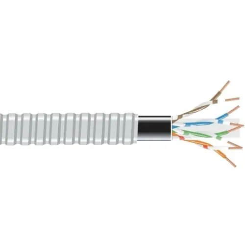 5FTC5EWHT Copper Type BX Category 5e Patch Cord 5-ft White Editor’s Pick