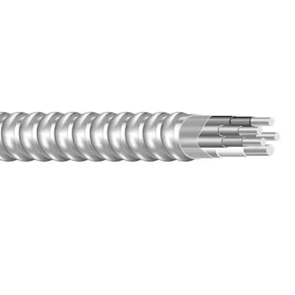 MC-12/4-10/2-12/2-1000R-OS-NUETRAL-1000R MC Armored Cable 12/4-10/2-12/2 1000-ft Reel Instant Buy