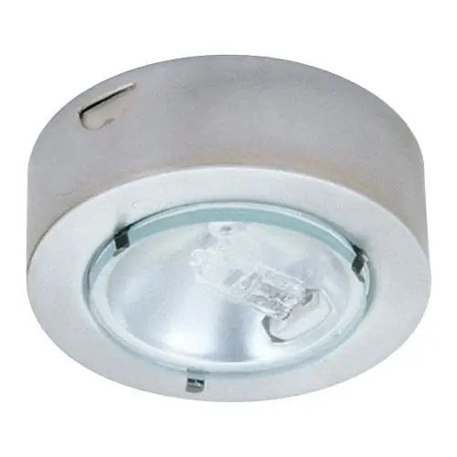 Elco Lighting E228W Low Voltage Miniature Down Light 20-Watt 12-Volt White Trim Premium
