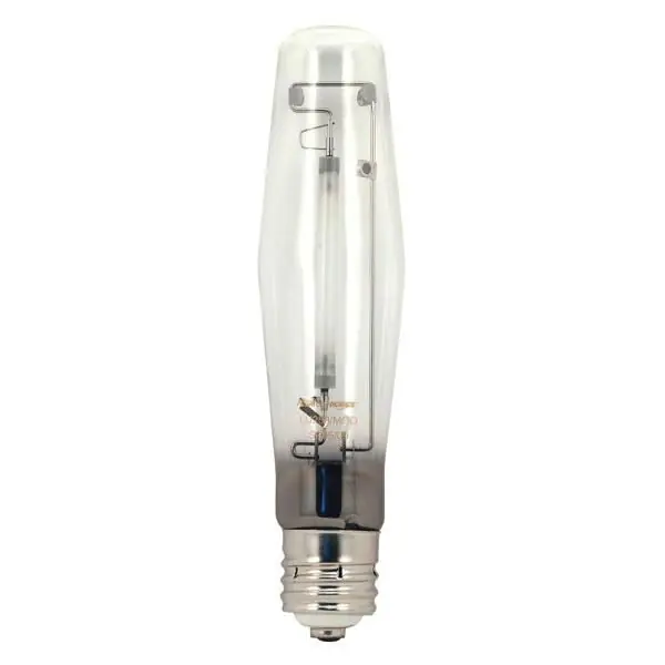Satco LU200/ET18 High Pressure Sodium Lamp 200-Watt E39 Mogul Base 22000-Lumens 22 CRI 2100K Warm White One Day Deal