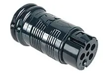 Woodhead Y560CF 5-Wire 4-Pole Single Industrial-Duty Pin And Sleeve Exposition Connector 277/480-Volt 60-Amp Safeway Handmade