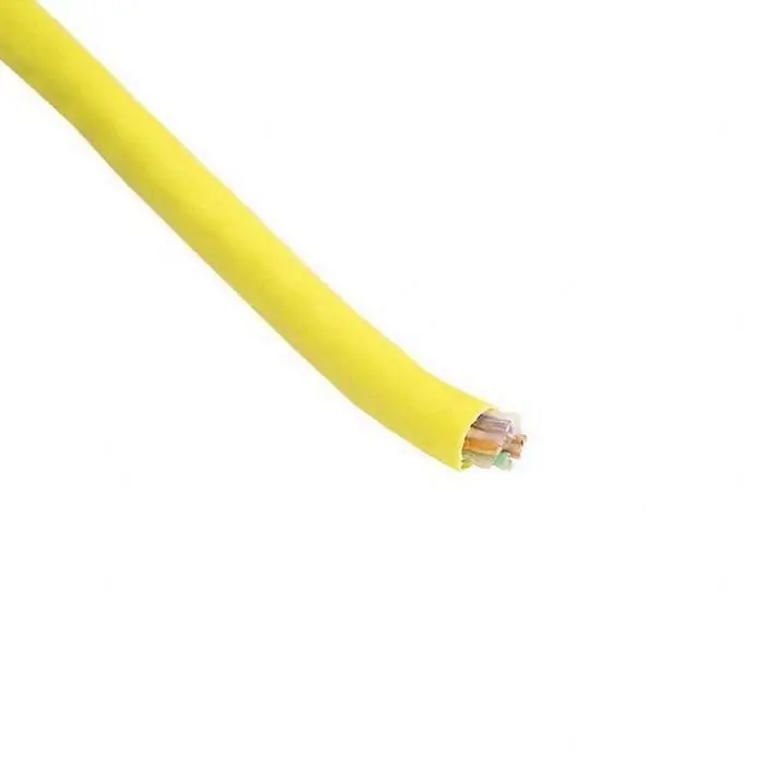 Next Day Delivery Solid Annealed Bare Copper Non-Plenum Rated Category 6 Cable 23-AWG Yellow