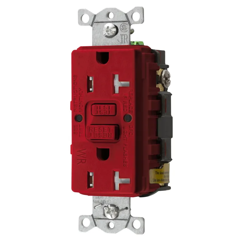 RECEPTACLE HWS GFTWRST20R SELF TEST GF RCPT While Supplies Last