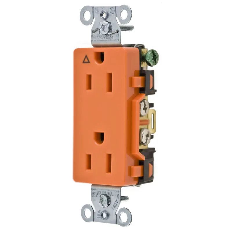 DUPLEX RECEPTACLE HUBW IG15DR 15A 125V DPLX RCPT Must Have