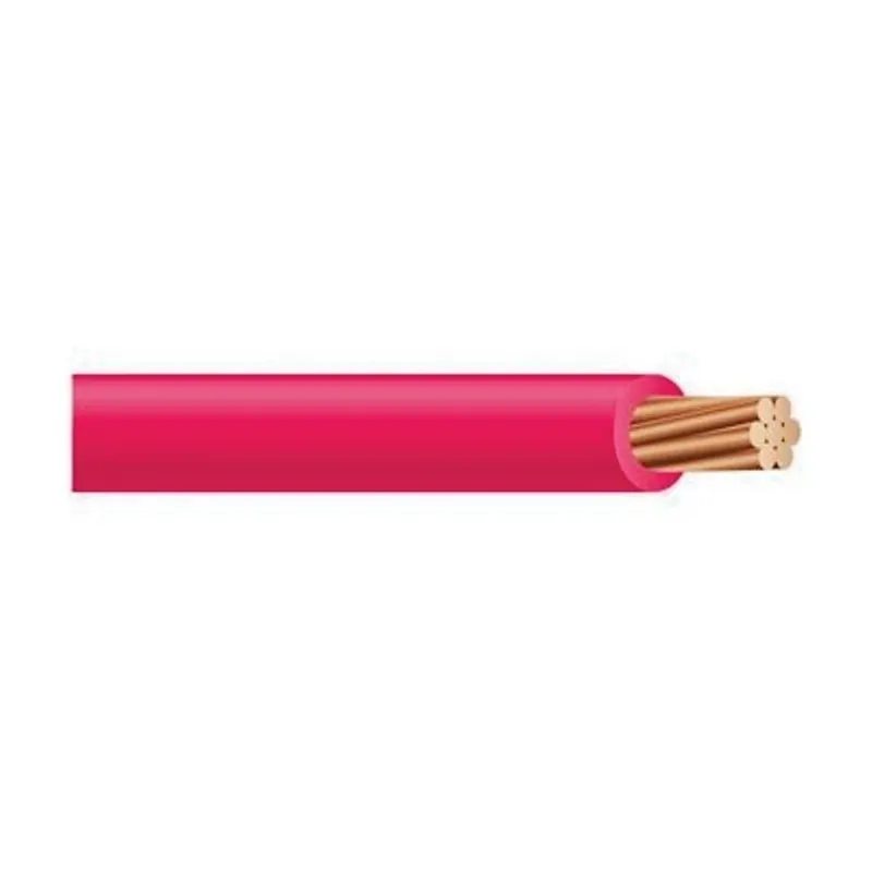THW-6-RED-7STR-CU-1CL Stranded Copper THW Building Wire 6-AWG 1000-ft Coil Red Grab Now