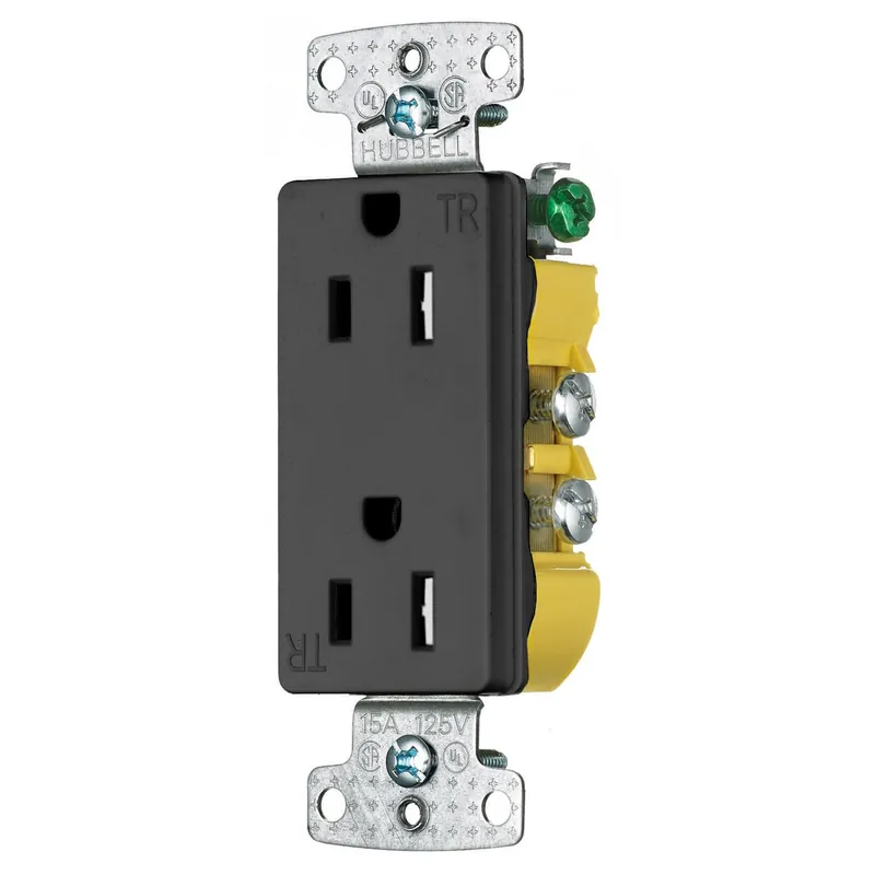 DUPLEX RECEPTACLE HWS RRD15SBKTR 15A 125V RES DUP RCP Hot Picks