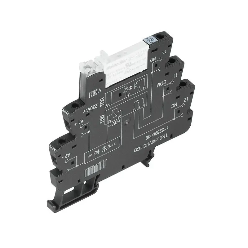 Weidmuller 1122810000 1-Pole 1 CO SPDT Term Series Relay Module 120-Volt AC +/-10% Rated 4-Milli-Amp AC 3.5-Milli-Amp DC Rated Seasonal Sale