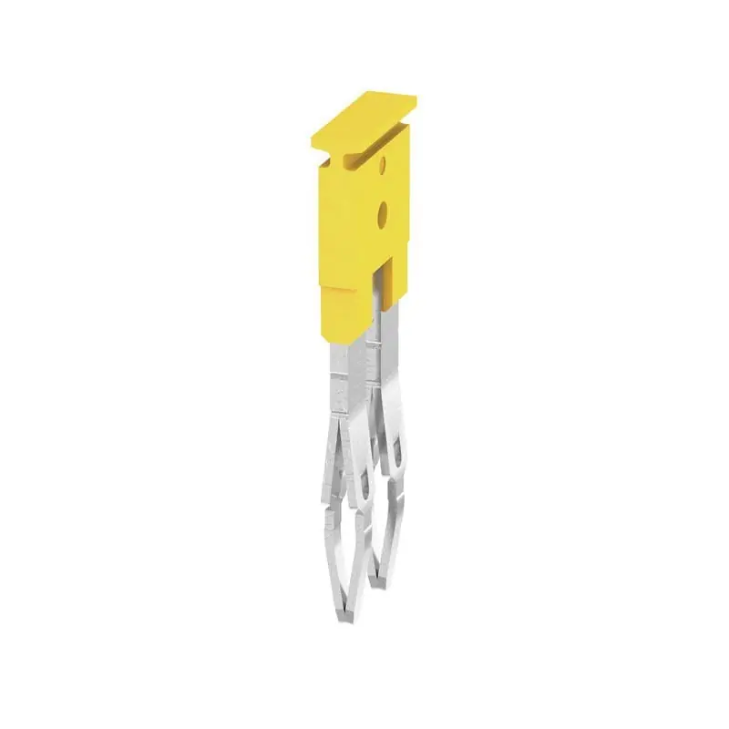 Best Price Weidmuller 1608860000 ZQV 2.5/2 Cross Connector 0.11-Inch x 1.087-Inch x 0.335-Inch For I/P/W and Z Series