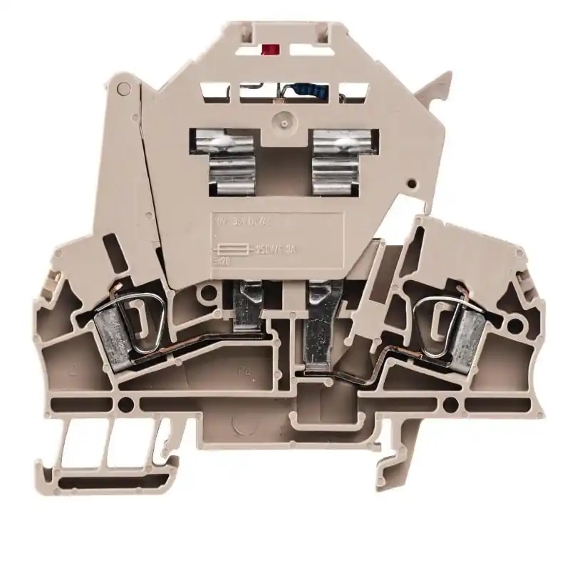 Buy Online Weidmuller ZSI-2.5/LD-28AC Wemid Fused Terminal Block 26-12-AWG