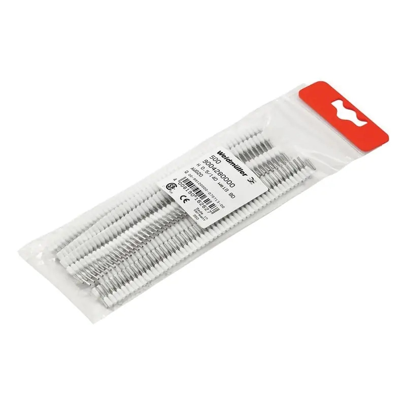 Money Back Guarantee Weidmuller 9004320000 Wire End Ferrule 17-AWG Yellow