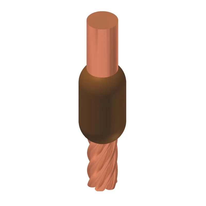 Burndy M206 Horizontal End To End C-1 Series Mold Connector 2/0-AWG Concentric 65 g Super Sale