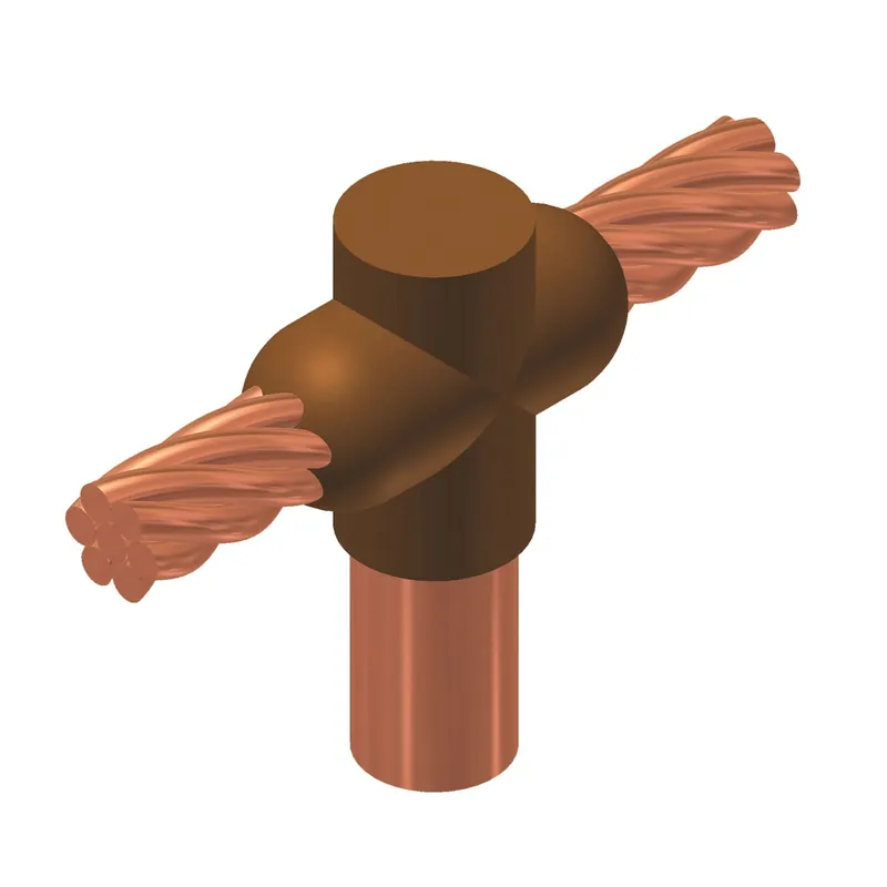 Brand New Burndy M561 Horizontal Cable to Ground Rod Type CR-2 Weld Metal 3/4-Inch Rod 4/0-AWG 115 g