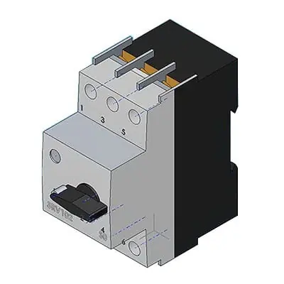 Bulk Order Siemens 3RV1021-1KA10 35-mm DIN-Rail Mount Circuit Breaker 3-Pole 12.5-Amp 690-Volt Sirius