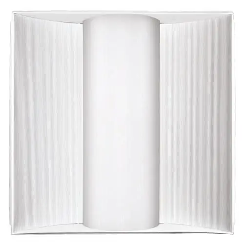 Budget Lithonia Lighting 2VTL2-40L-ADP-EZB-LP835 VT Series 2VTL Static Air Function Volumetric LED Troffer 41.42-Watt 120 - 277-Volt 82 CRI 3500K 4000-Lum